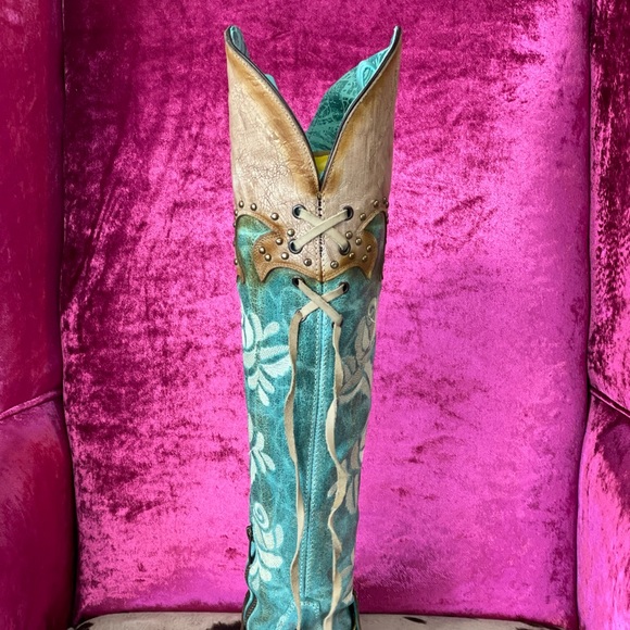 Corral womens knee high boots - Picture 2 of 6